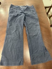 Tommy Hilfiger Women's Size 16 Modern Straight-Leg Dress Pants Dark Blue Navy