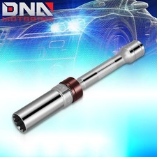 16mm Socket 38 Drive Ratchet Chrome Vanadium Magnetic Spark Plug 20 Swivel