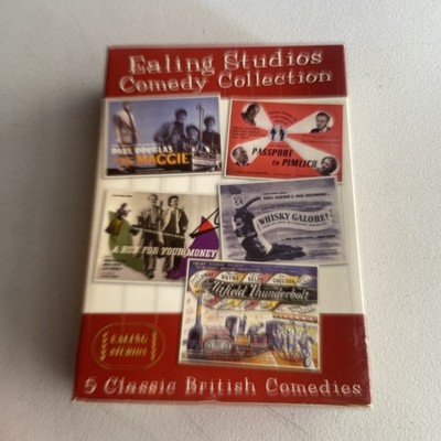 Ealing Studios Comedy Collection DVD Box Set 5 Movies Discs Whisky Galore etc