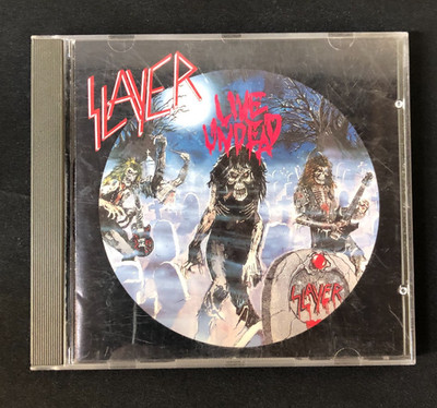 SLAYER Live Undead 1993 CD Metal Blade Records Thrash Free USA Ship
