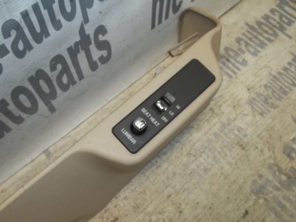 97-99 Cadillac Deville Right Passenger Side Lumbar Front Seat Switch Bezel Trim - Image 2 of 4