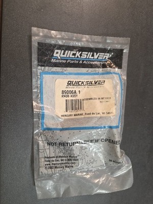 New Quicksilver Mercury Marine Boat OEM Knob Assembly Part No. 89006A 1