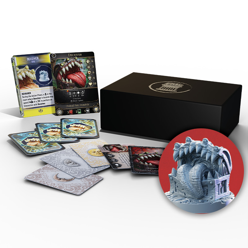 The Deceiver Edición Limitada Caja LMS Promo - Black Rose, The Breach, Nova Aetas