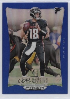 2024 Panini Prizm Deca Blue Prizm /149 Kirk Cousins #13 0o6v