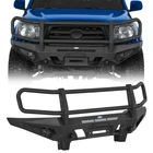 Fit 2005-2011 Toyota Tacoma FRONT BUMPER w/ Grille Brush Guard 2×25W LED Lights