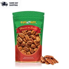 Resealable 2 Lb Bag of Raw Pecans - Gourmet Quality for Baking and Snacks