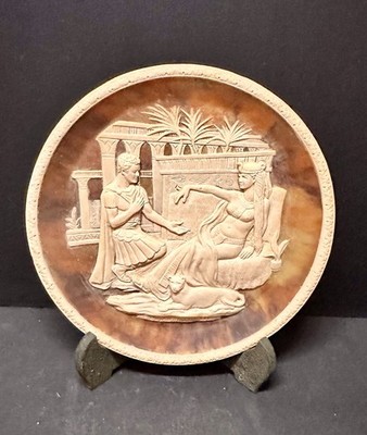 Incolay Stone 10  Plate Great Romances Of History Antony & Cleopatra 1st Issue