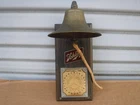 Vintage Schlitz Beer Wall Mount Ships Bell Time Advertising Bar Sign Brass Bell
