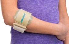 Pneumatic Armband: Tennis/Golfers Elbow Support Strap, Beige