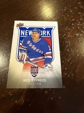 2025-26 Upper Deck New York Rangers Centennial Box Set - Nick Kypreos #50