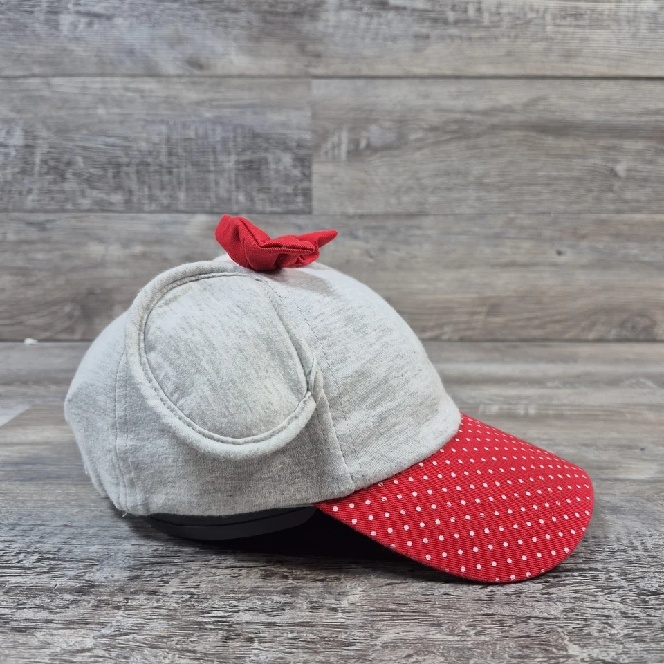 Minnie Mouse Walt Disney Land Jóvenes Niñas Ajustable Correa Trasera Exterior Sombrero Gorra Foto 2 de 4