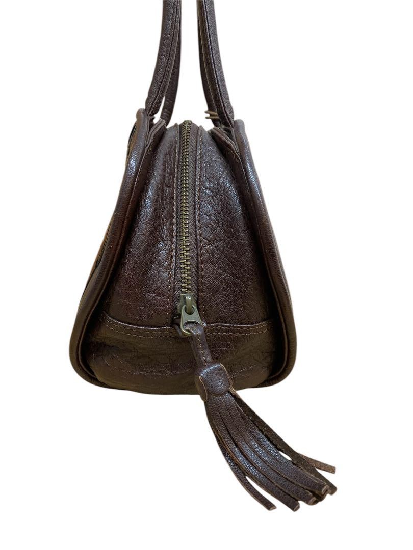 Ibiza Leather Bag Brown Patchwork - image 6