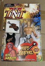Vintage Wcw Jeff Jarrett TNT T-Shirts 'n Tattoos Action Figure Brand New 