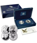 2012 U.S. Mint American Eagle Proof and Reverse Proof 2 Coin Set San Francisco