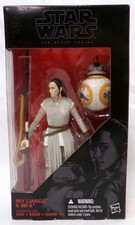 Star Wars The Black Series  02 Jakku Rey & BB-8 6  Figure Hasbro 2015 New Sealed
