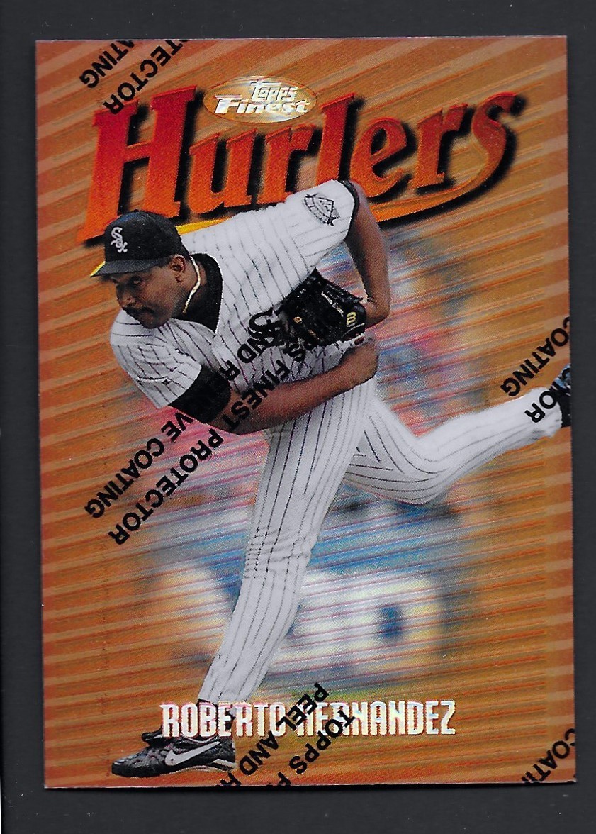 1997 Finest Refractors #19 Roberto Hernandez Chicago White Sox