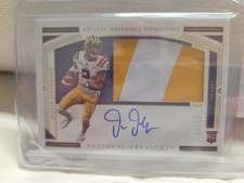 2020 Panini National Treasures Collegiate College Materials