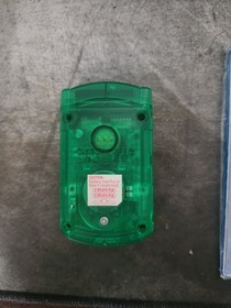 Sega Dreamcast Controller, Green Dreamcast VMU and 2 Dreamcast Games