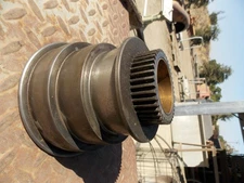 heastock flat belt pulley cone for a spindle on LOGAN 11 METAL LATHE