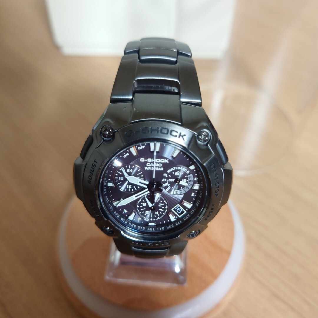 時計 G-SHOCK MRG-7500BJ-1AJF CASIO G-SHOCK MR-G MRG-7500BJ-1AJF Black Luxury Digital Watch Used