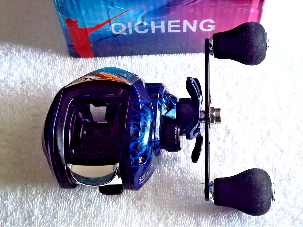 Baitcasting Reel, 7.2:1 Gear Ratio, 18+1-BB MAX DRAG 10KG OR 22 LB MAX DRAG NICE