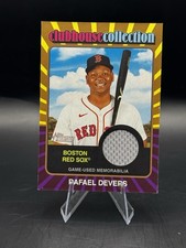 RAFAEL DEVERS 2024 Heritage High Number CLUBHOUSE COLLECTION GOLD SP RELIC 55/99