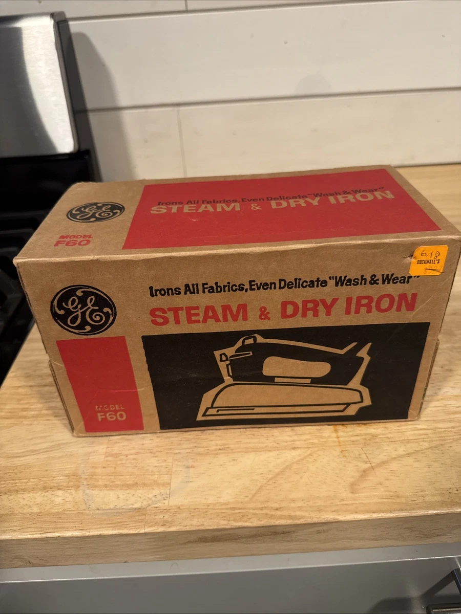 General Electric Steam Iron In Collectible Irons for sale | eBay
