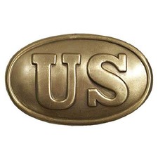 Belt Buckle Civil War Union Army Brass TD ZW