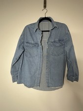 Men  s Size Small Denim Button Down Unbranded