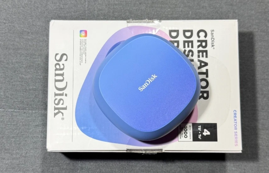 SanDisk Creator Series Desk Drive 4TB USB 3.2 10gbit externe SSD