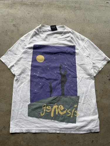Genesis Vintage Tour Concert Band T-Shirt Single Stitch 1990s vintage concert t-shirt, vintage, single stitch, B+ condition