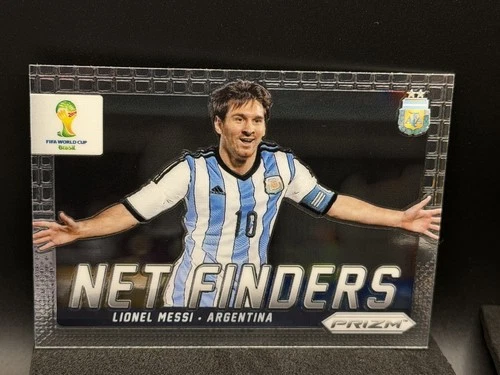 2014 Panini Prizm World Cup Lionel Messi RAW