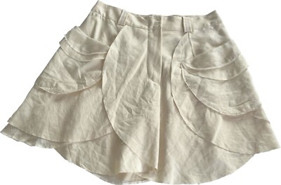 Jupe Deux En Un Marithé Et François Girbaud - Taille 40, Couleur Kaki (Neuf Sans étiquettes)