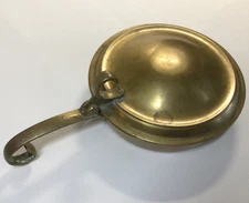 Crumb Catcher Silent Butler Brass Vintage