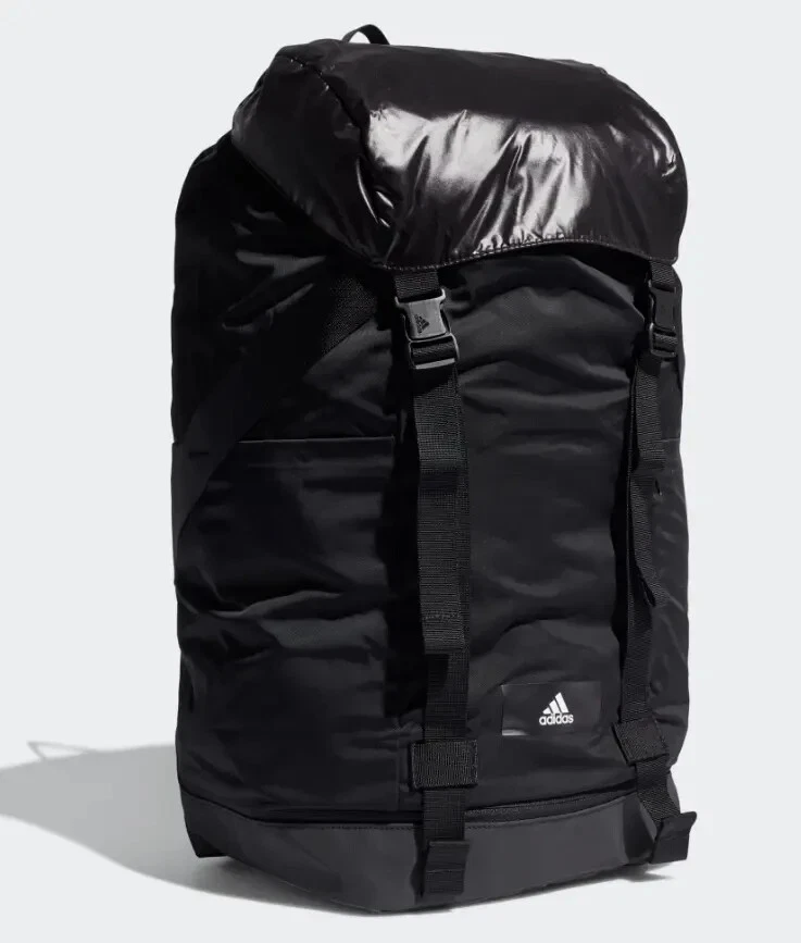 ADIDAS SPORTS FUNCTIONAL TRAINING FLAP BACKPACK BAG - BLACK GM4538 - UNISEX 30L - Image 2 of 4