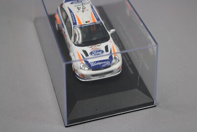 Voiture Miniature Ford Focus WRC Rallye Portugal #24 - Échelle 1:43 - Vitesse - Occasion Comme Neuve