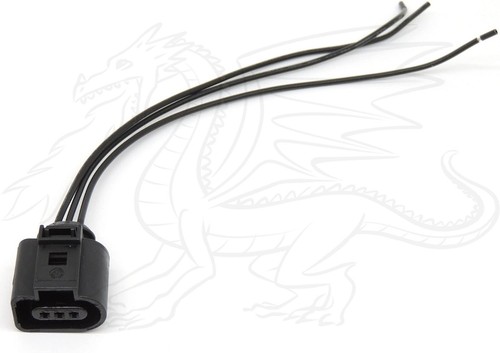 3 Pin Oil Level Sensor Connector Plug Wired Socket Repair 3D0973703 For VW Audi - Picture 4 of 4