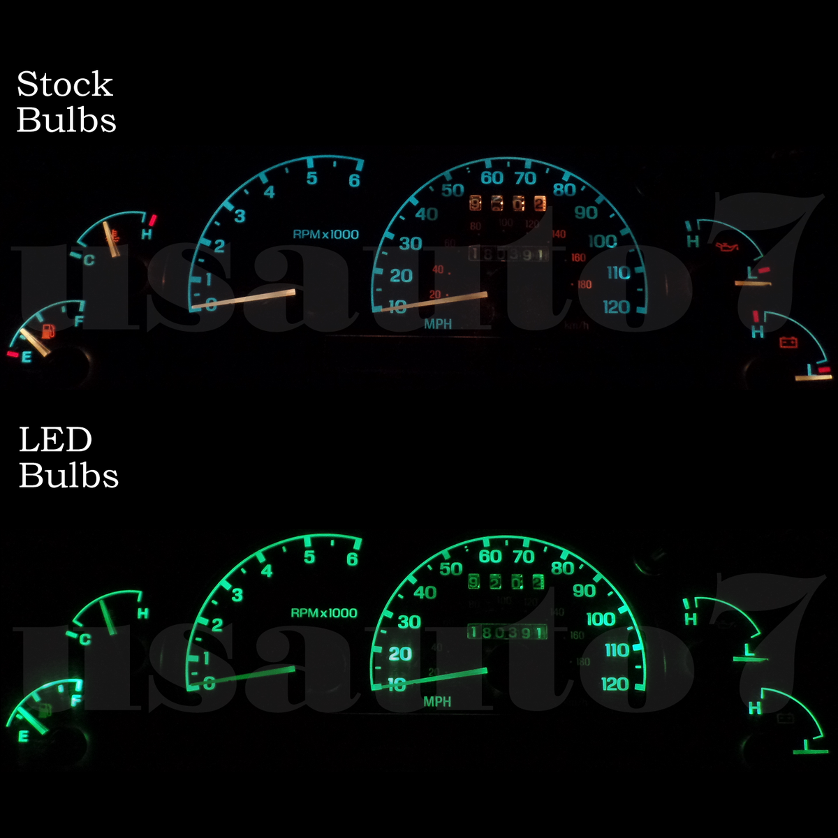LED Headlight Upgrade Kit for Ford Falcon AU (1996-2002) High & Low
