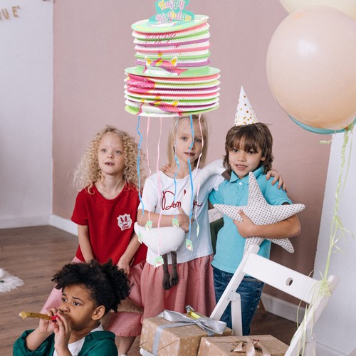 Einhorn-Piñata Pinata- Für Kinder Party-Piñata- - Bild 2 von 12