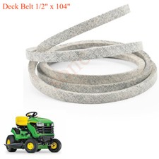 Deck Belt 1/2" x 104" Fits John Deere L100, L125, S100, S110, S120, S220