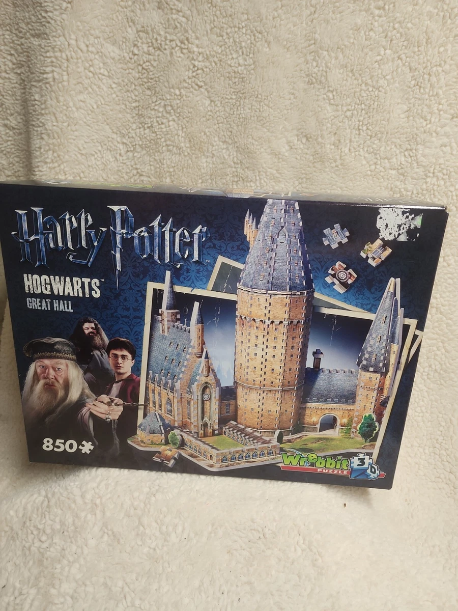 Wrebbit Harry Potter 3D Hogwarts Castle Great Hall Jigsaw Puzzle