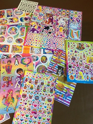 Rare 80s/90s Vintage Lisa Frank Huge Random Sticker Lot! Many Many Varieties! - Picture 8 of 10