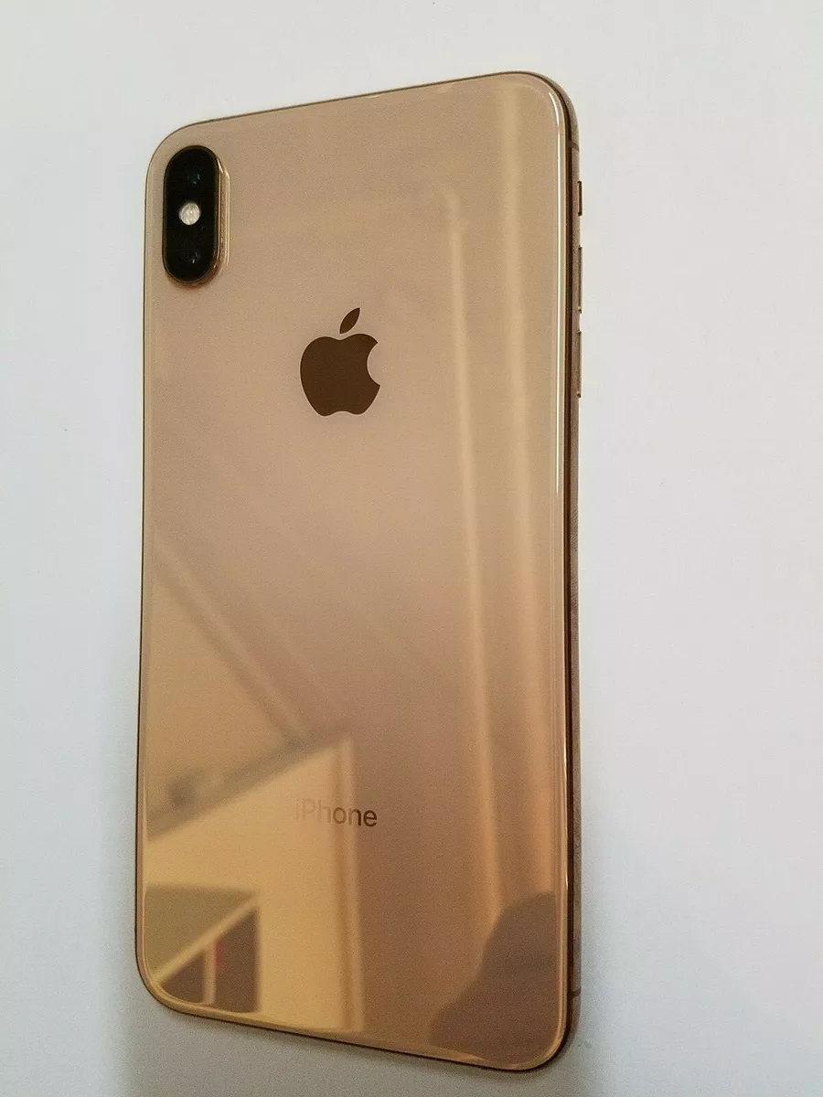 Genuine Iphone XS Max Gold Mid Frame Back Cover Camera Housing Xsmax A1921