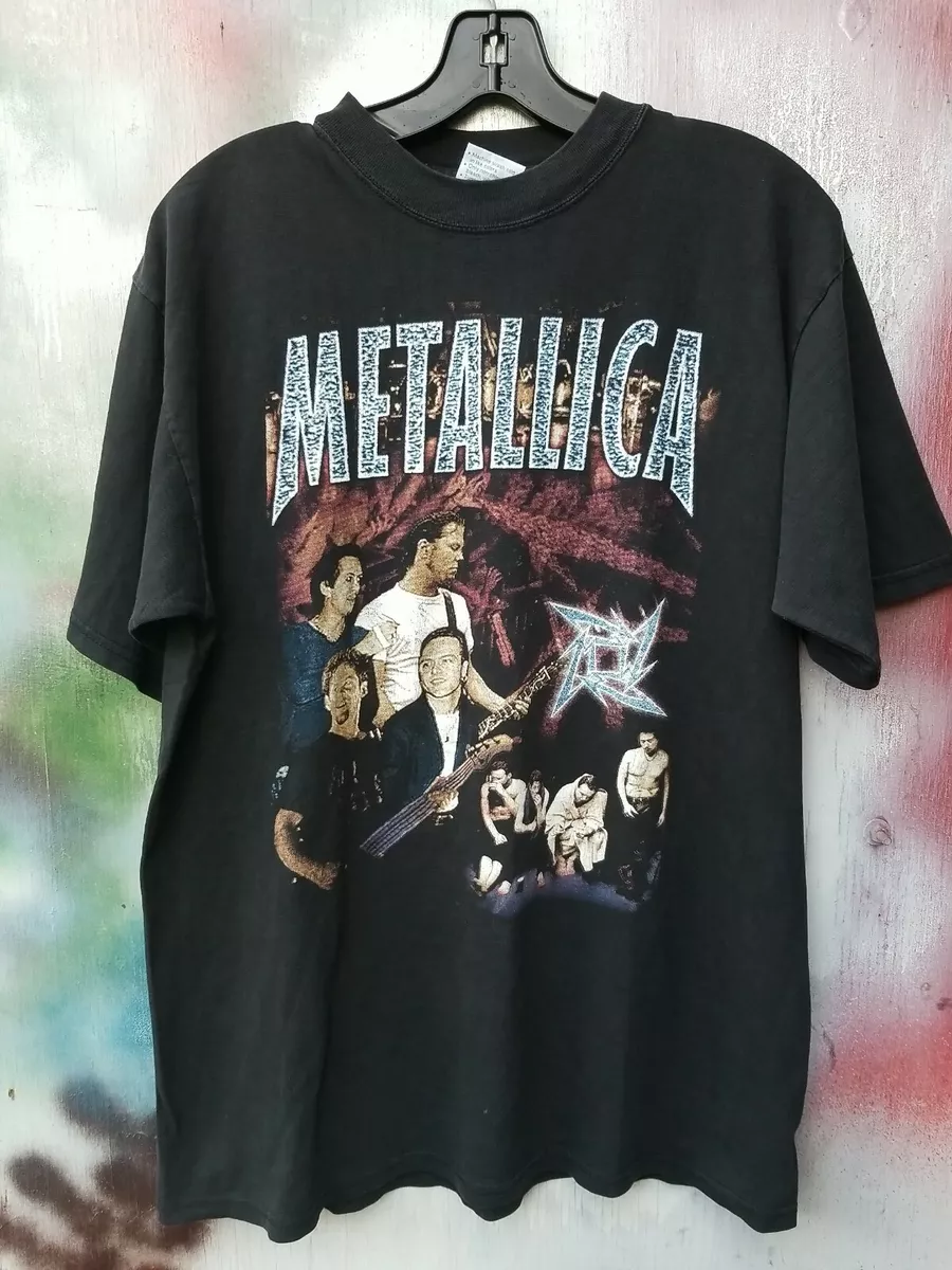 Rare Vintage Metallica Metal concert 90s band t shirt large | eBay