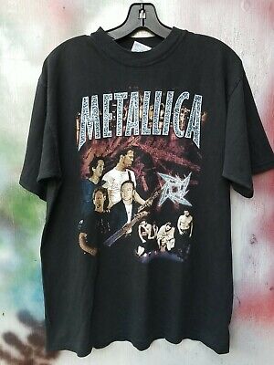 Rare Vintage Metallica Reload Metal concert tour 90s band t shirt