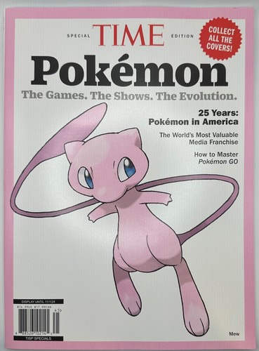 Pokemon x Time Magazine Set - Pick & Choose NEW Gengar Mew Pikachu Eevee More! - Picture 13 of 16