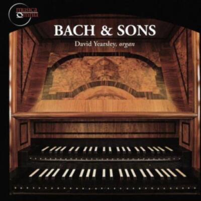 J.C.F. BACH/C.P.E. BACH/W.F. BACH/YEARSLEY: BACH & SONS - CD