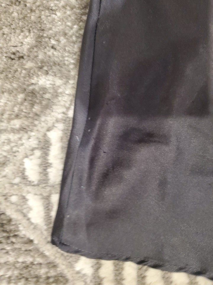 Victoria’s Secret Camisole Tank Top Lace Silky Satin Lace Black