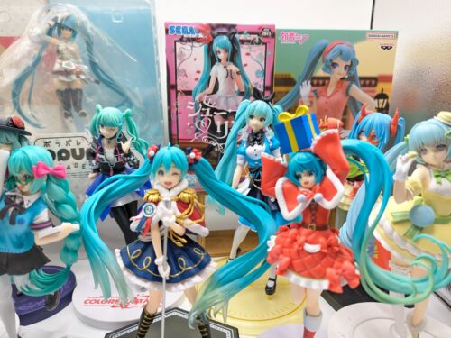 Miku Hatsune Figure Anime Goods Lot Of 12 Japan Used Excellent POP UP PARADE - Picture 3 of 22