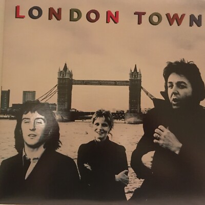 WINGS LP LONDON TOWN ( LARGE POSTER ) | eBay